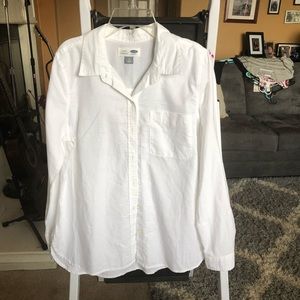 Classic button blouse